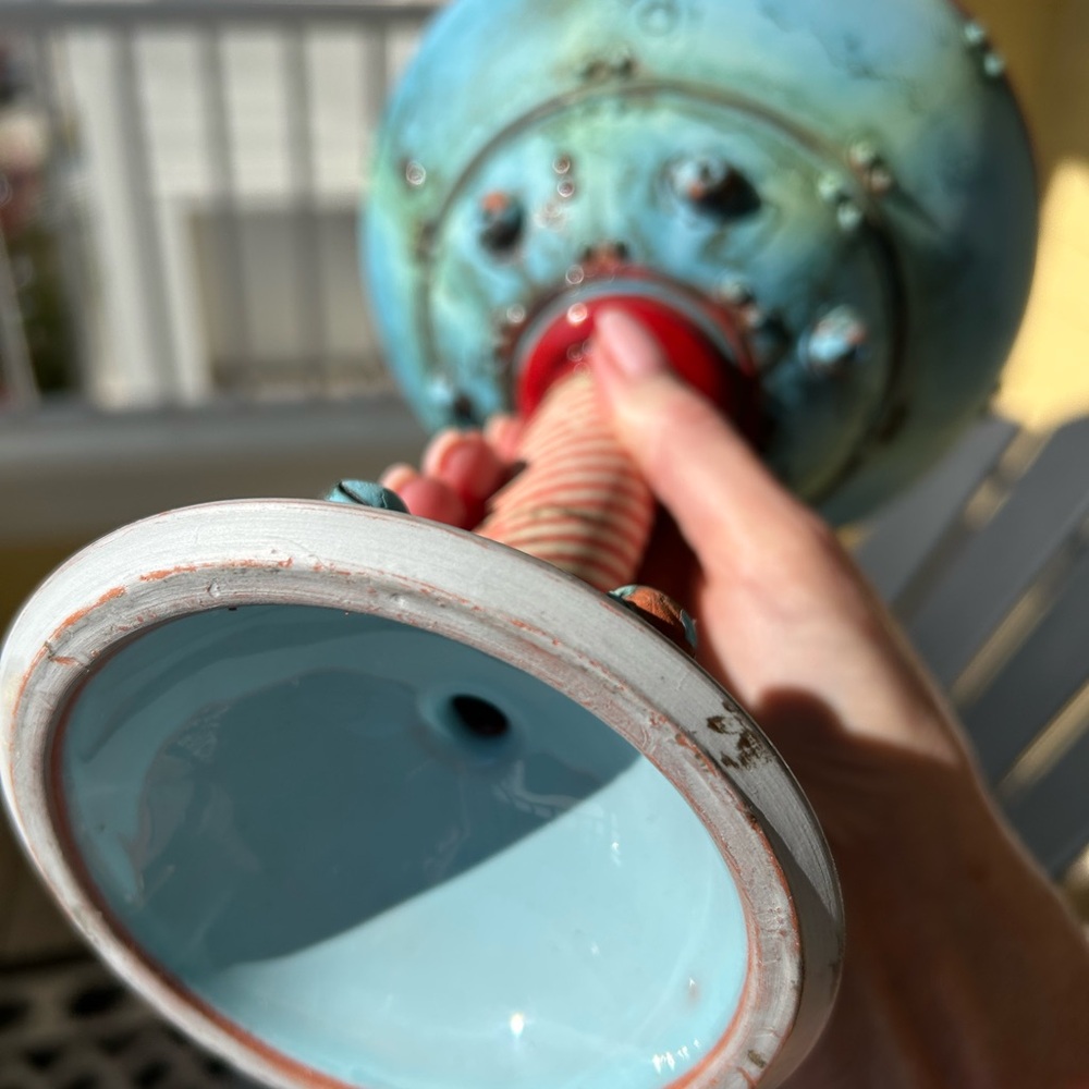 Mike Cinelli Handmade Ceramic Margarita Chalice! - Picture 5 of 10